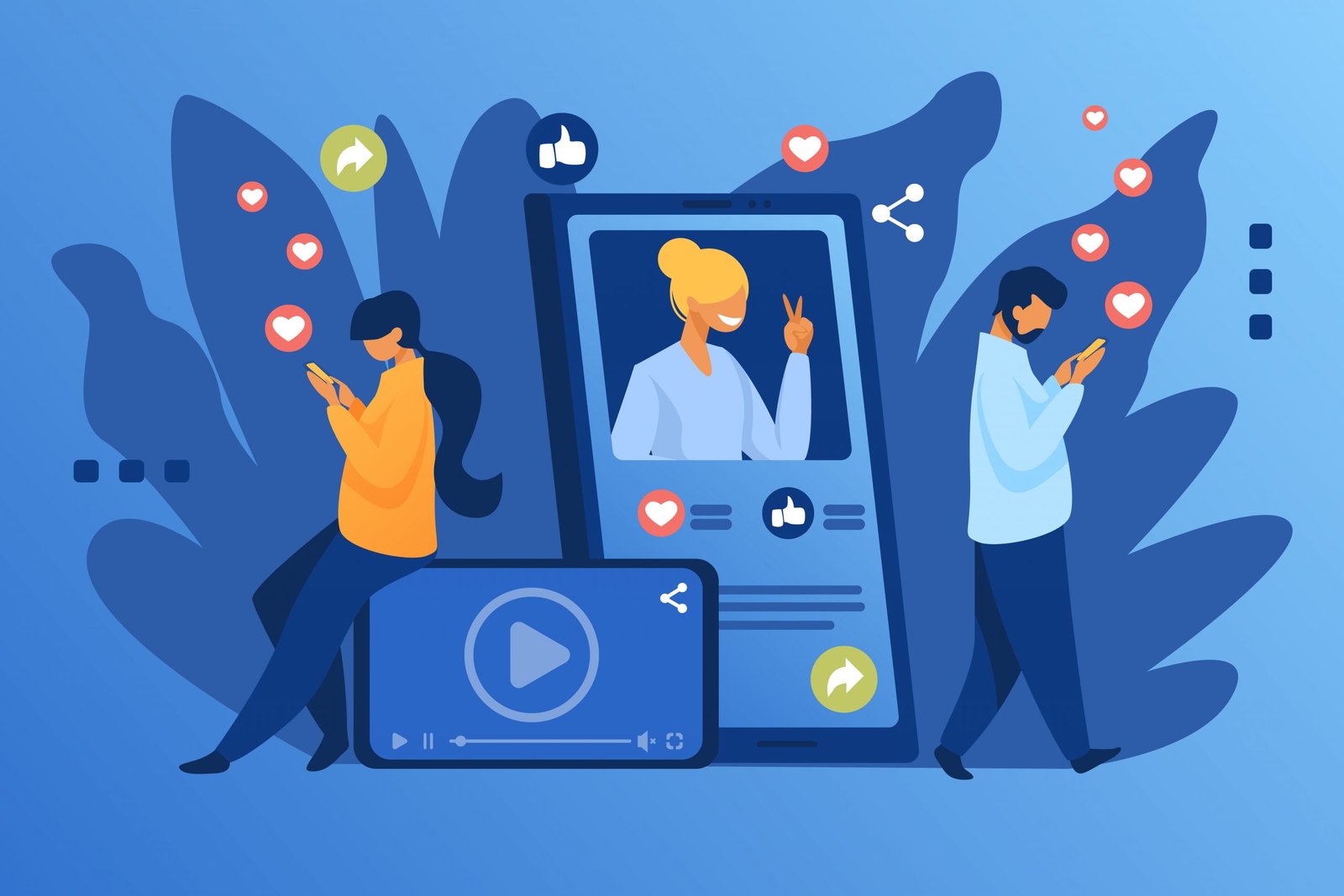 Além das redes sociais...