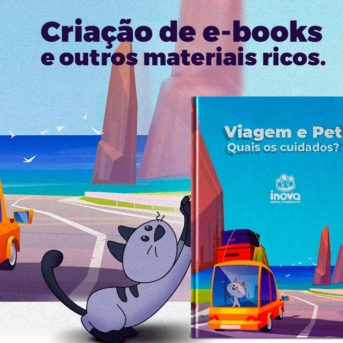 Personagem para INOVA Hospital Veterinário